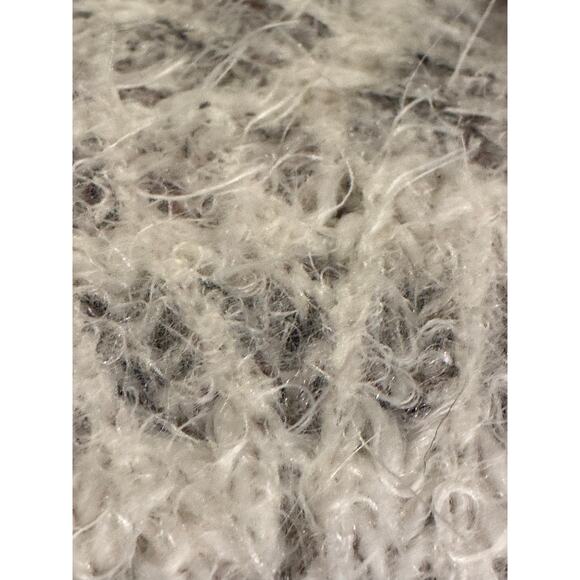 Sleeping on Snow Sweater Dress Tunic Gray Ombre Mock Neck Long Sleeve - Picture 4 of 7